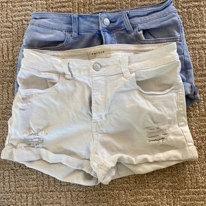 PacSun super shortie stretch jean shorts